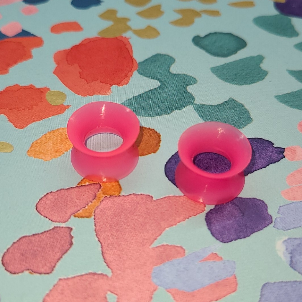 00 Gauge Silicone Tunnels